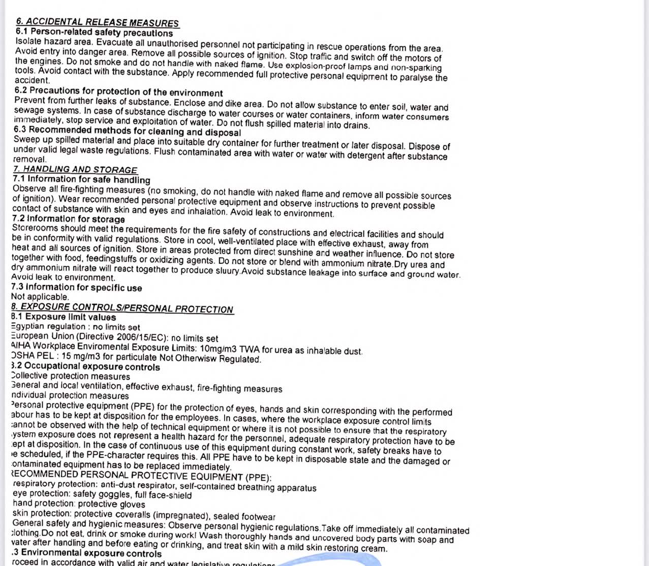 Safety Data Sheet - Page 3